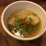 塩つけ麺 灯花スープ.JPG