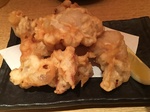 薩摩八郎鶏肉の天ぷら.JPG
